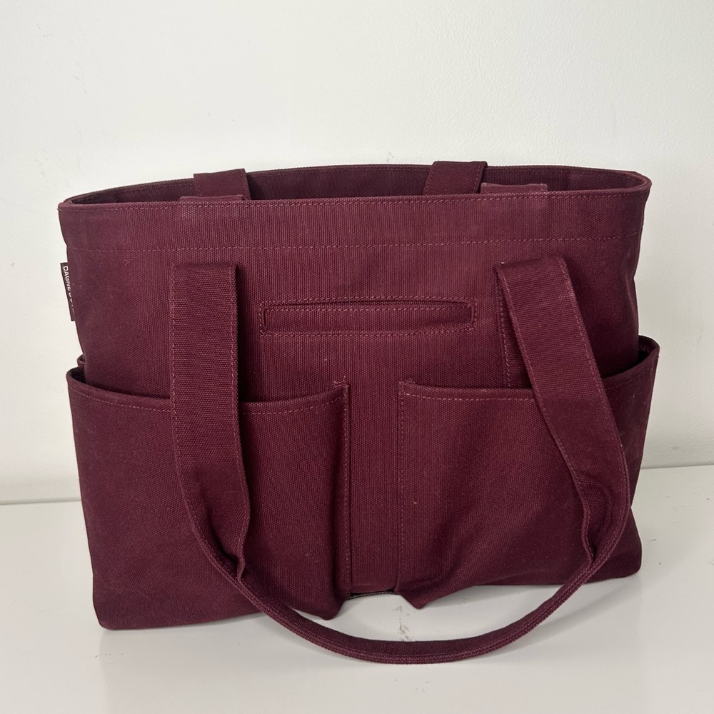 Dagne Dover Burgundy Tote Bag